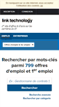 Mobile Screenshot of linktechnology.fr
